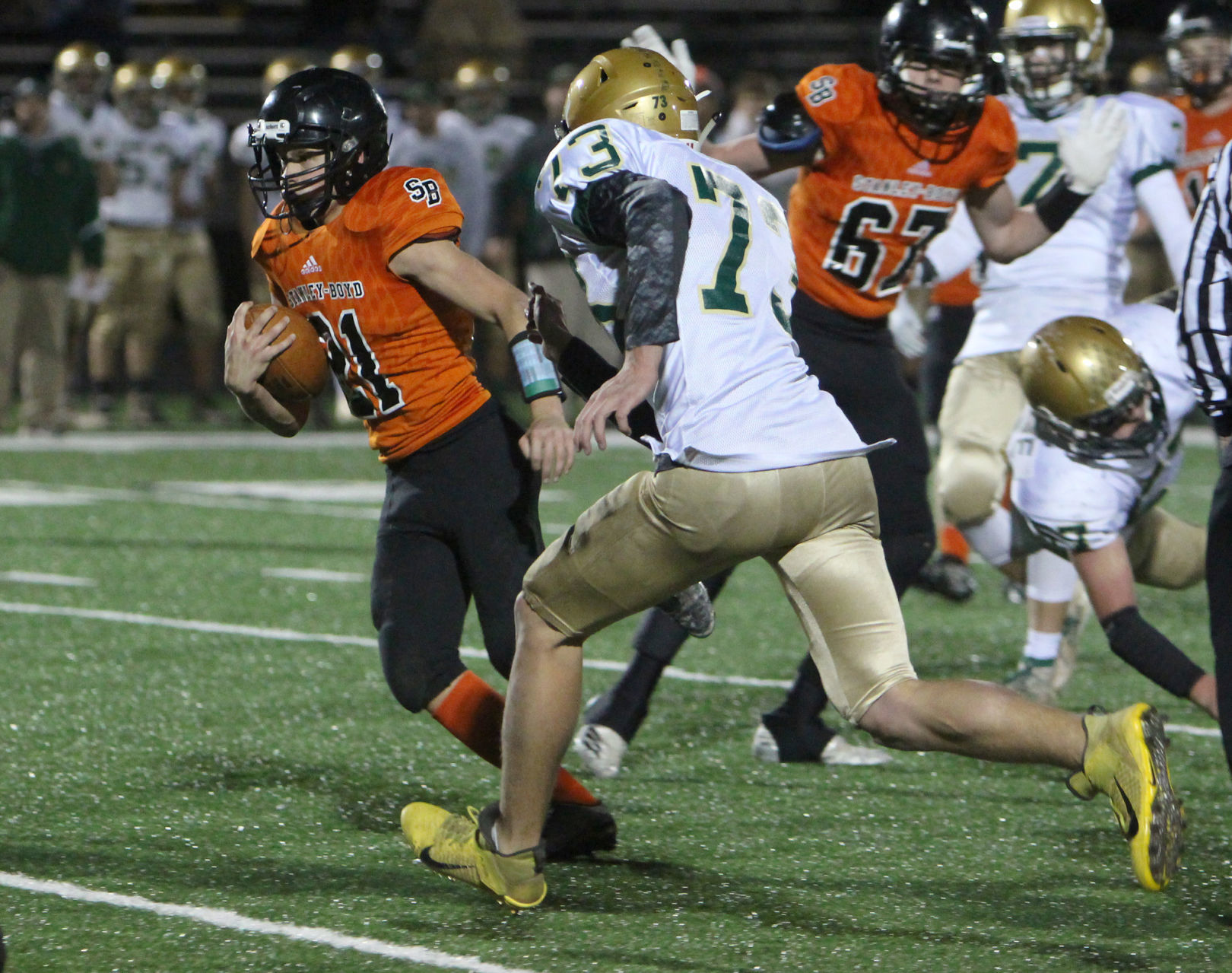 Colby at Stanley-Boyd football 10-18-19